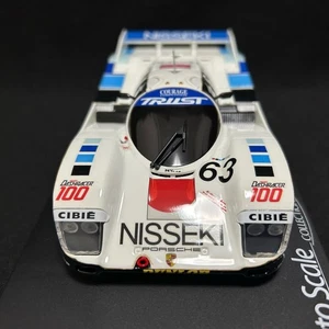 MZX322NT C Kyosho Mini-z #63 LH NISSEKI Porsche ASC Body 962 TRUST - Picture 1 of 10