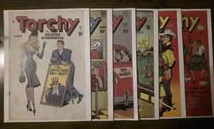 Torchy #1-6 Fotokopie Comic Buch Set - Bild 1 von 19