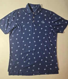 Polo B Draddy Dorado Para Hombres M Azul Pima Algodón Rendimiento CLC 1900 Club Lol - Imagen 1 de 7