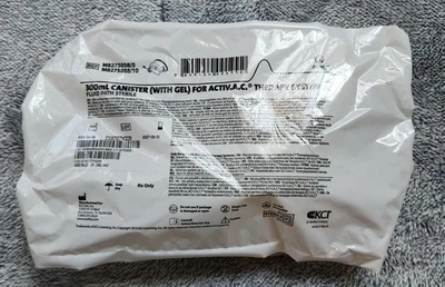 KCI 300ml Canister w/ Gel For ActiV.A.C. Therapy System M8275058/4 pcs - Sealed - Image 1 of 3