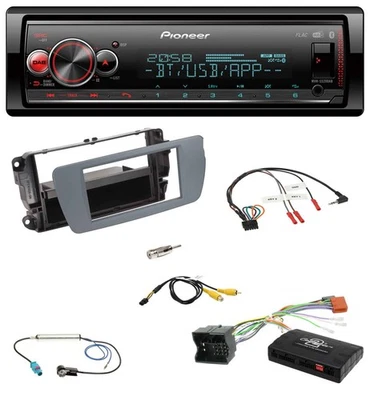 Pioneer Bluetooth USB Lenkrad DAB Autoradio für Seat Ibiza 2008-2015 conemaragra - Bild 1 von 4