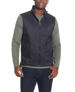 Weatherproof Mens Quilted Vest Small Black - Picture 1 of 1