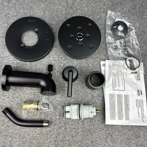 Delta Faucet Trinsic 14 Series Single-Function Tub and Shower Trim Kit T14459-BL - Picture 1 of 16