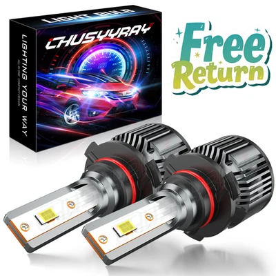 Faros LED blanco frío para Chrysler 200 LX S sedán 4 puertas 2011-2015 9012 Foto 1 de 4