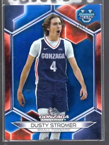 2023-24 Bowman University Best Blue Refractor /150 #21 Dusty Stromer - Picture 1 of 2
