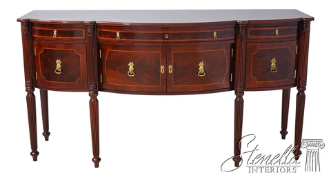 L60526EC: KINDEL Varney Collection Sheraton Mahogany Sideboard Cover
