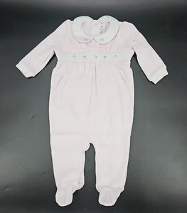 Frottee Strampler Overall Jumpsuit Langarm für Mädchen in Gr. 68/74 (6-9 M) - Bild 1 von 4
