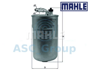 Véritable MAHLE Remplacement Moteur en Ligne Filtre à Carburant KL 792 - Picture 1 of 1