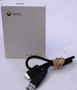 White Seagate Xbox 2TB USB External Hard Drive - Afbeelding 1 van 2
