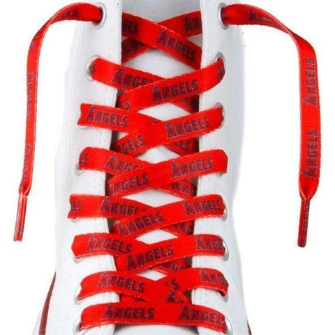 Los Angeles Angels Shoe Laces 54" [NEW] MLB Lace Sneaker Tennis Gym String Cover