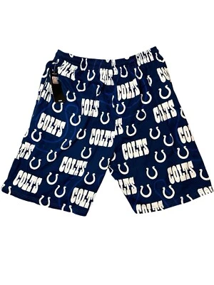NFL Indianapolis Colts Shorts White Blue Graphic 2XL - Image 1 of 4