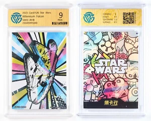 CCG Mint 9 2023 Card.FUN Star Wars TCG Card SW02-R018 Millennium Falcon - Picture 1 of 5