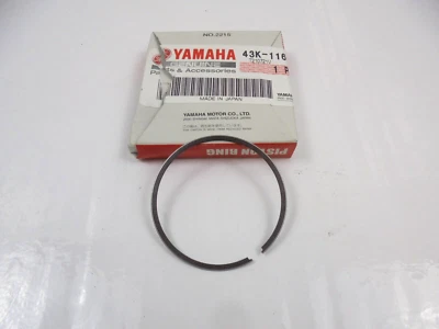 Anillo de pistón estándar genuino Yamaha YZ80 1986-2001 nuevo OEM 43K-11611-00 Foto 1 de 3