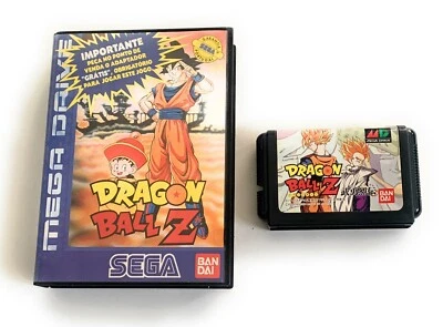DRAGON BALL Z, SEGA MEGA DRIVE, PORTUGUESE RARE VERSION TESTED US SELLER BAN DAI - Image 1 of 4
