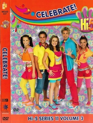 Hi-5 Celebrate DVD 2009 Series 11 Vol.3 Australian Children TV Pre-School - Image 1 of 4
