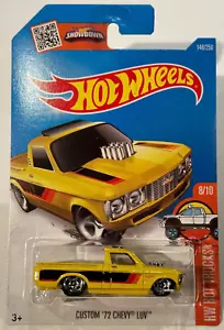 Camiones Hot Wheels 2016 🛞 Custom 72 Chevy Luv 8/10 HW 148/250 - Imagen 1 de 4