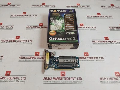 ZOTAC 8400GS 288-3N158-001ZT Graphics Card 512MB DDR3 64-Bit ZT-84GEM2M-HSL - Image 1 of 4