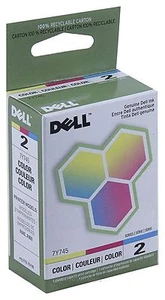 New ! Genuine Dell A940 A960 Color Printer Color Inkjet Cartridge 7Y745 Series 2 - Picture 1 of 1