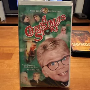 A Christmas Story (VHS, 1999, Clamshell) Movie - Warner Brothers - Picture 1 of 3