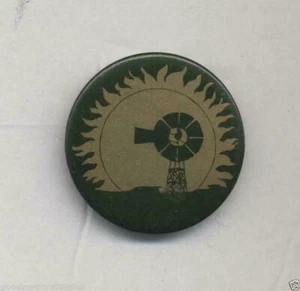 Atombombe Pin (198X) Solar/ Wind (aus Anti-Atombombe/ Seabrook NH Demonstration) - Bild 1 von 1