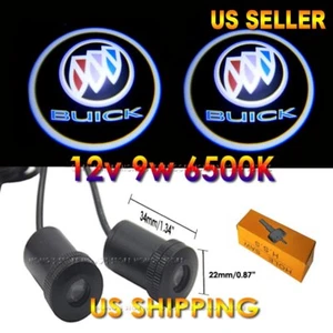 3D 9w 2Bullbs Buick Ghost Shadow Projector Laser Logo LED Lights Courtesy - Picture 1 of 5