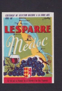 Ancienne vignette étiquette timbre France BN179485 Médoc vin - Picture 1 of 1