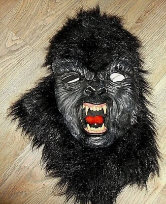 Mascarilla peluda gorila enojado vintage de la UE G2U Foto 1 de 4