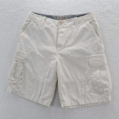 Arizona Jeans Company Cargo Shorts Men's 34 Beige Y2K Utility Beach Preppy Ivy - Image 1 of 4