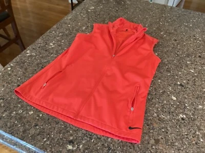 Chaleco de golf Nike sin mangas para mujer pequeño rojo ¡¡Guau hermoso!!! Foto 1 de 4