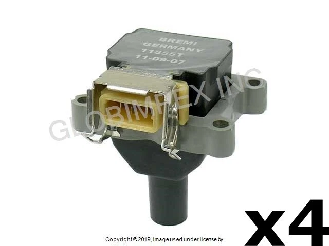 BMW (1991-1995) Ignition Coil (4) BREMI / STI + 1 YEAR WARRANTY Foto 1 de 1