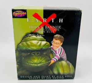 Marvel Earth X Hulk & Banner LE Resin Büste in OVP von Alex Ross 2002 - Bild 1 von 6