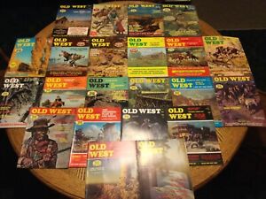 1969-1976 OLD WEST MAGAZINES LOT OF (22) TOTAL - Very Good Overall Condition