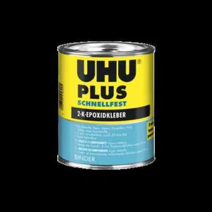 UHU Plus Schnellfest 2-K-Epoxidkleber Zweikomponenten-Epoxidharzklebstoff - Bild 1 von 6
