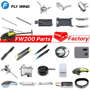 Flywing FW200 RC Helicóptero Motor Batería Instalación Placa Cola Hoja Correa Piezas - Imagen 1 de 37