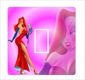 Jessica Rabbit: Light Switch Sticker vinyl cover decal - 117 - Picture 1 of 2