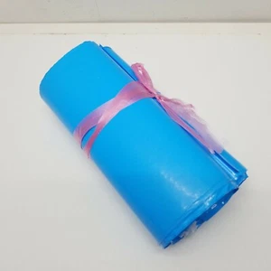 6x10 Poly Mailer Bags 100 pcs Azure Blue Shipping Supplies Envelope Packaging - Picture 1 of 6