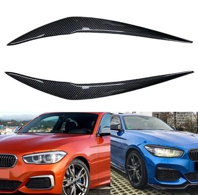 Front Headlight Eyebrow Eyelid Cover For BMW 1-Series F20 F21 118i 120i 2015-19 - Image 1 of 4