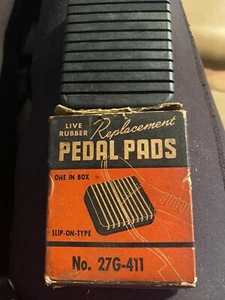 Vintage New Replacement pedal pad for Chevrolet 19 53–54 #27G-411 In Box - Picture 1 of 2