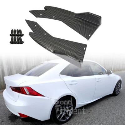 Für Lexus IS F XE2 E3 Kohlefaser Heckdiffusor Heckspoiler Splitter Canard-Schutz - Bild 1 von 4