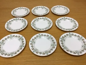 9 Minton Bone China Adam 6 1/4” Bread Plates w/Wreaths & Scrolls/Swags - Picture 1 of 6