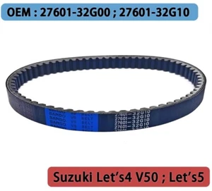 Scooter V-Belt 650x18.8 27601-32G10 27601-32G00 For Suzuki Let's4 V50 Let's5 - Picture 1 of 9