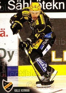 2010-11 Finnish Cardset #79 Kalle Kerman