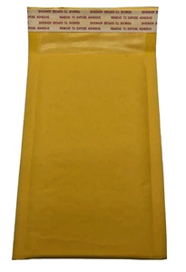 Yens 30 #000 4x8 4"X7" Kraft Paper Bubble Padded Envelopes Mailers Shipping Lot - Picture 1 of 8