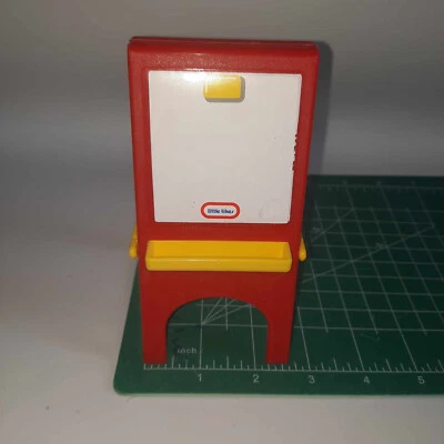 Doll house miniature Little Tikes art easel/chalk board - Image 1 of 3