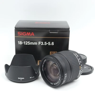 Sigma DC 18-125mm f/3.5-5.6 DC AF Lens For Nikon From Japan [Near Mint] - Image 1 of 4