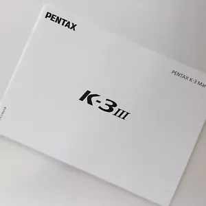 PENTAX K-3 Mark Ⅲ Digital Camera Japanese Catalog Published in March 2021 - Picture 1 of 10