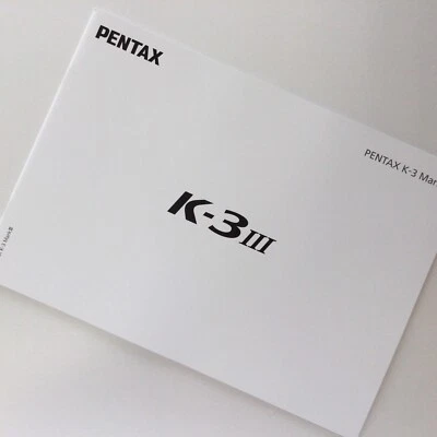 PENTAX K-3 Mark Ⅲ Digital Camera Japanese Catalog Published in March 2021 - Image 1 of 4