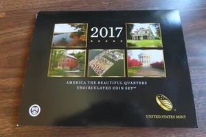 US Mint - 2017 America The Beautiful Quarters Uncirculated Coin Set - Bild 1 von 4