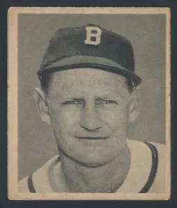 1948 Bowman Baseball ~ #1 ~ Bob Elliott ~ Boston Braves - Bild 1 von 2