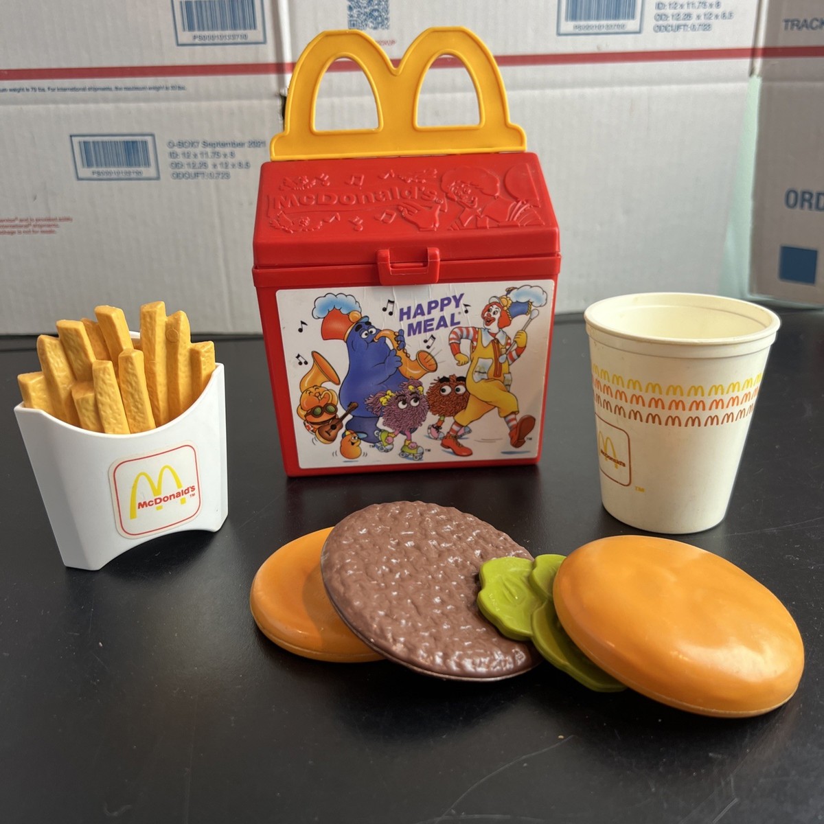 マクドナルド　フィッシャープライス Fan with food 未開封 マクドナルド フィッシャープライス Fan with food 未開封